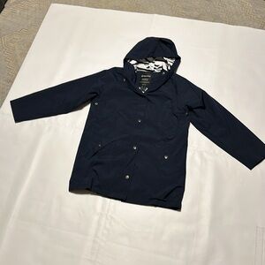 WANTDO KIDS BOYS OR GIRL RAIN JACKET NAVY BLUE COLOR IN EXCELLENT CONDITION